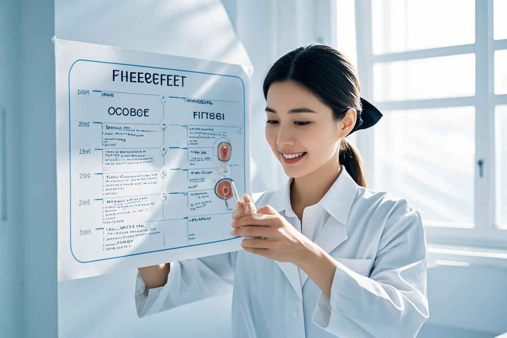 试管婴儿流程示意图